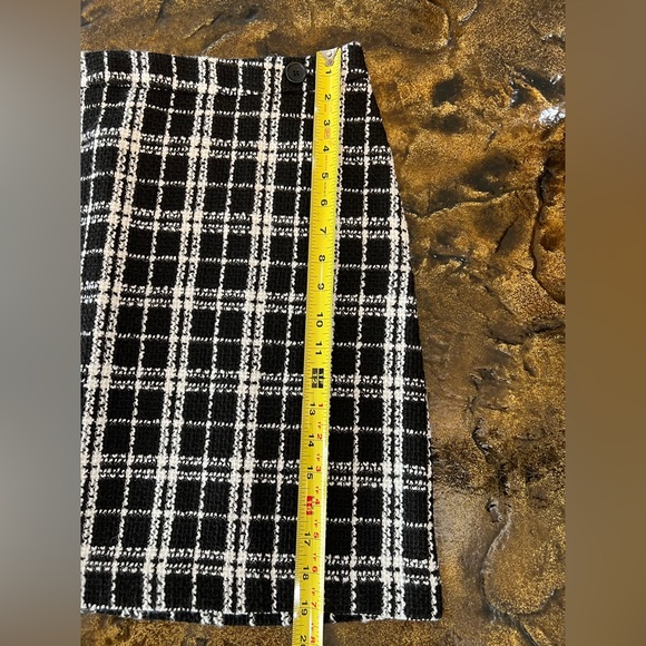 NWT BANANA REPUBLIC HOUNDSTOOTH MINI SKIRT SIZE 14 - Picture 7 of 7